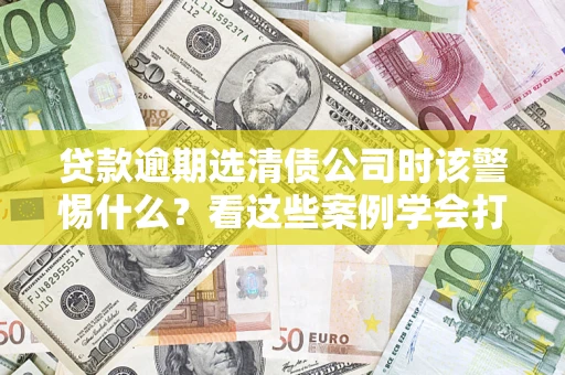 武汉贷款逾期选清债公司时该警惕什么？看这些案例学会打翻身仗