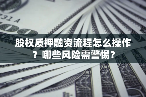 武汉股权质押融资流程怎么操作？哪些风险需警惕？