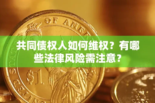 武汉共同债权人如何维权？有哪些法律风险需注意？