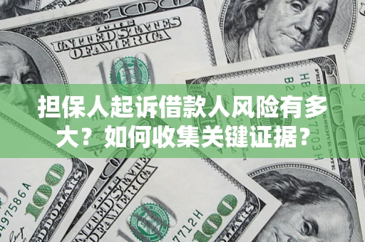 武汉担保人起诉借款人风险有多大？如何收集关键证据？