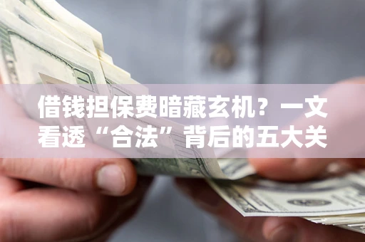 武汉借钱担保费暗藏玄机？一文看透“合法”背后的五大关键陷阱