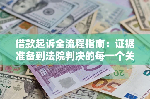 武汉借款起诉全流程指南：证据准备到法院判决的每一个关键步骤