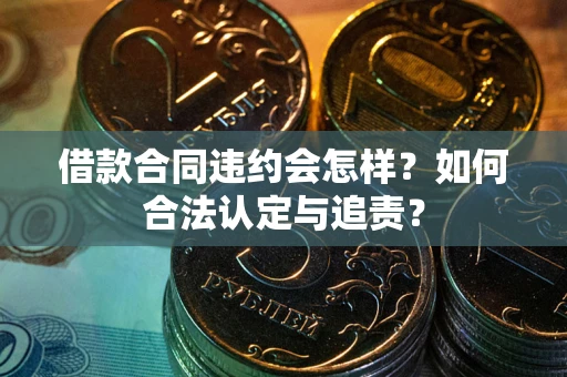 武汉借款合同违约会怎样？如何合法认定与追责？