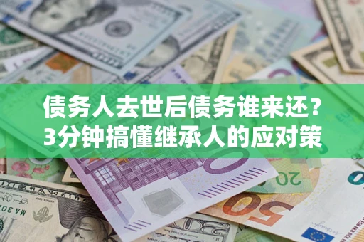武汉债务人去世后债务谁来还？3分钟搞懂继承人的应对策略
